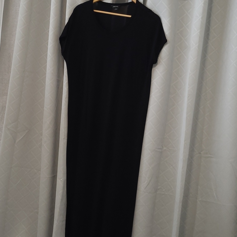 Ladies black maxi dress Monki Size M